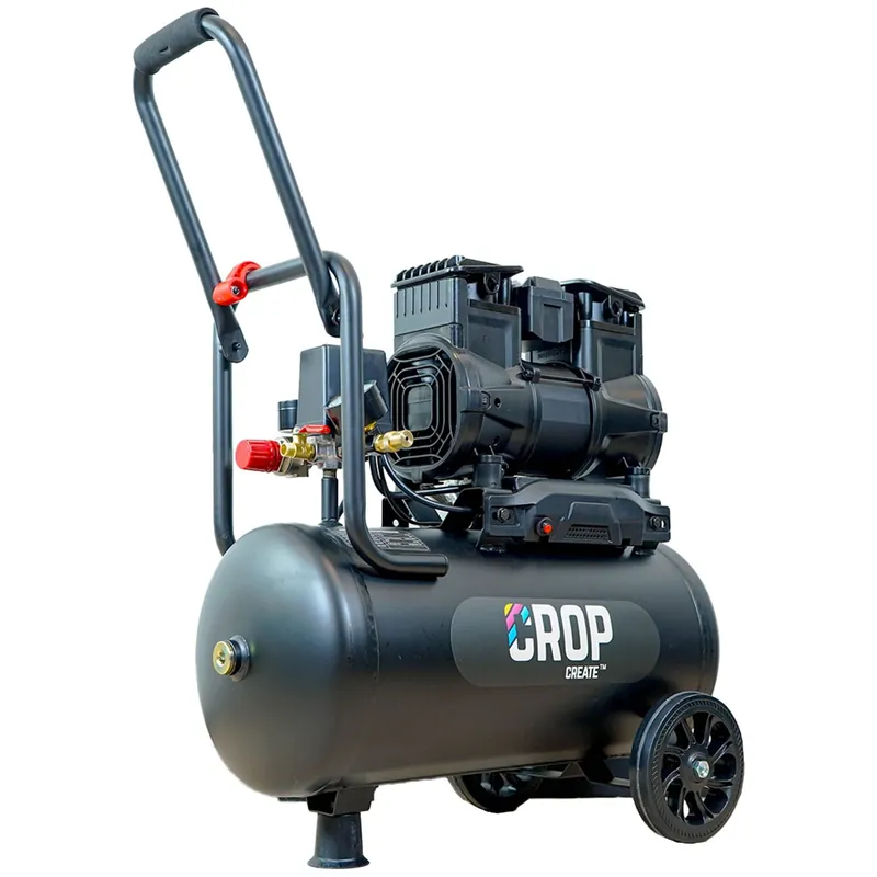 Favoriet CROP Airflow LITE Olievrije Compressor 24 liter - 8 bar