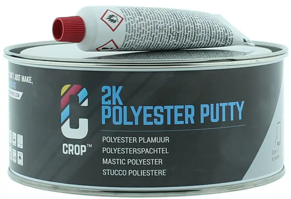 Direct Beschikbaar CROP 2K Polyester Plamuur 750ml + Verharder