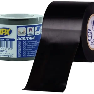 HPX PVC tape ZWART 50mm - 10 meter Tijdelijk Beschikbaar