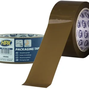 Merkproduct HPX Verpakkingstape BRUIN 50mm - 66 meter
