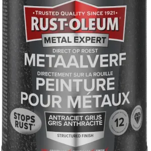 Koop Online Rust-Oleum Metal Expert Direct Op Roest Structuurverf Antraciet 750ml