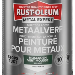 Actieprijs Rust-Oleum Metal Expert Direct Op Roest Metaal Verf 750ml - RAL 6005
