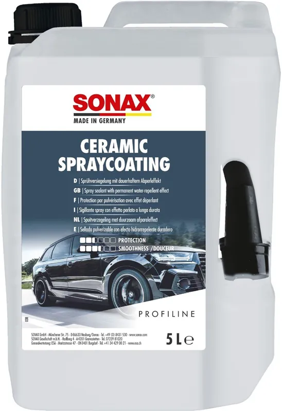 SONAX Ceramic Spray Coating 5 liter - Jerrycan Op = Op