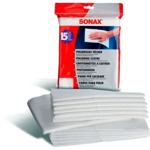 Express Levering SONAX Poetsdoeken Fluweelzacht - 15 stuks