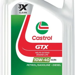 Gecertificeerd Castrol GTX 10w40 A3/B4 olie 5 liter