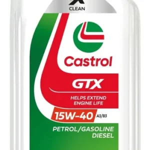 Castrol GTX 15w40 A3/B3 olie 1 liter Gecertificeerd