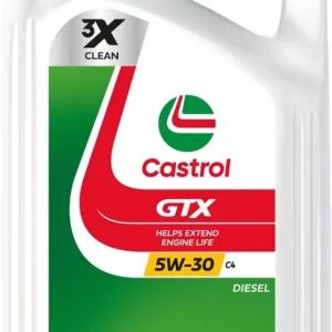 Castrol GTX 5w30 C4 olie 5 liter Shop Nu
