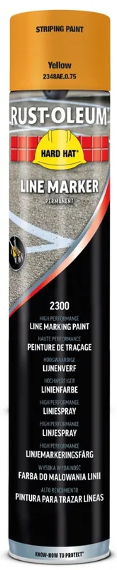 Rust-Oleum Lijnmarkering Geel Spuitbus 750ml Beperkte Voorraad