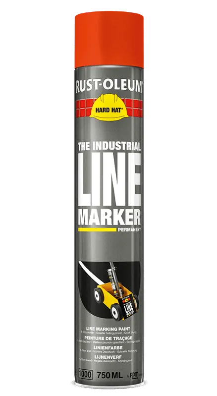 Dagaanbieding Rust-Oleum Lijnmarkering Rood RAL 3020 Spuitbus 750ml