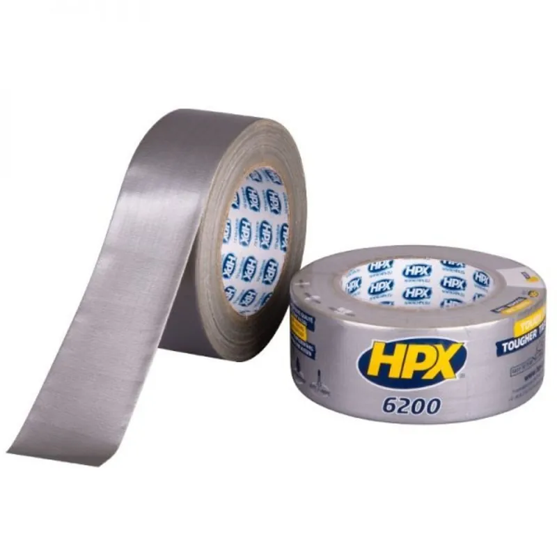HPX 6200 Pantsertape ZILVER 48mm - 25 meter Direct Verzonden