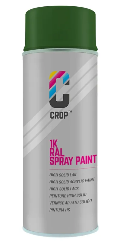 CROP RAL 6002 Mat Loofgroen spuitbus 400ml Beperkt Aanbod
