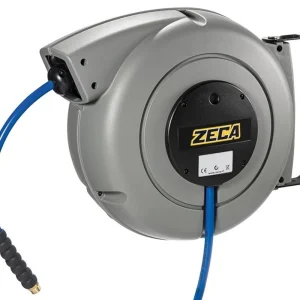 Favoriet ZECA 805 Automatische Slanghaspel Zilver 10+1 meter 12,5mm