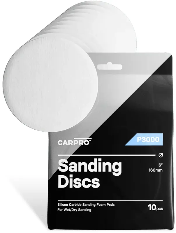 Goedkoop CarPro SiC P3000 Sanding Discs 130mm - 10 stuks
