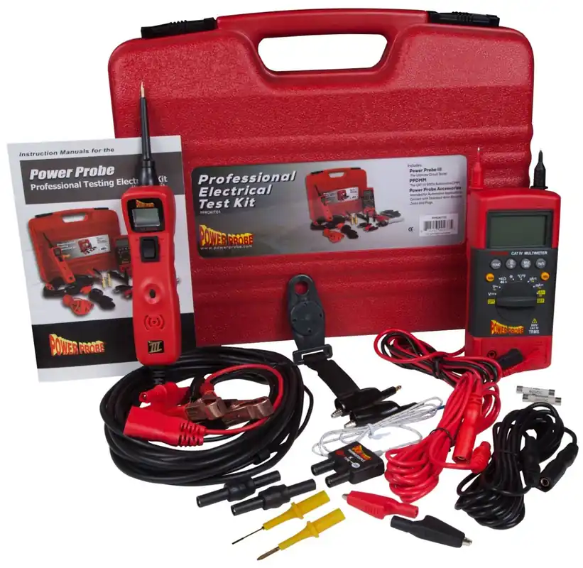 POWERPROBE III Circuit Tester met Multimeter in Koffer Gecertificeerd