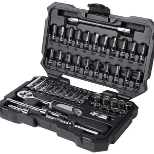 Flitsaanbieding BOXO Doppenset 1/4" - 53-delig