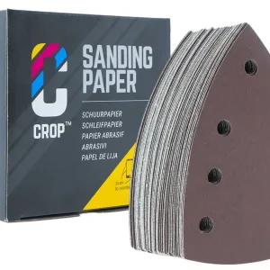 CROP Delta Schuurpapier 100x145mm korrel 280 - 50 stuks Uitverkoop