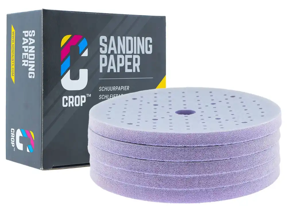 CROP Interface Schuurschijf 150mm korrel 600 - 5 stuks Op = Op