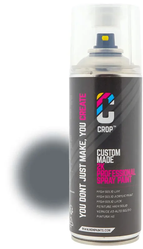 CROP 2K Spuitbus RAL 7011 Ijzergrijs 400ml Betaalbaar