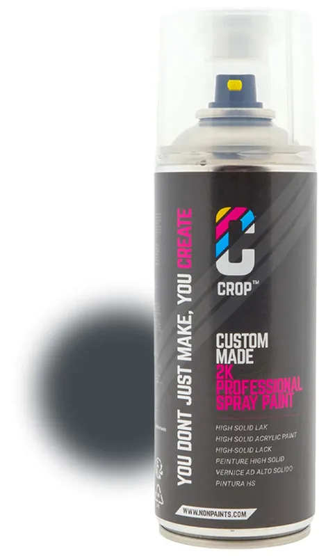 CROP 2K Spuitbus RAL 7016 Antracietgrijs 400ml Betrouwbaar