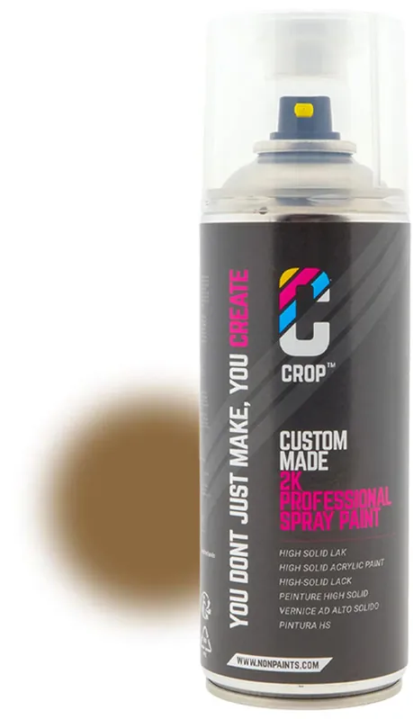 Goedkoop CROP 2K Spuitbus RAL 8000 Groenbruin 400ml