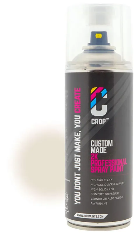 CROP 2K Spuitbus RAL 9001 Cremewit 400ml Aanbieding