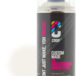 Laatste Versie CROP 2K Spuitbus RAL 9016 Verkeerswit 400ml