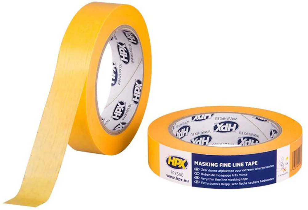 HPX 4400 Fine Line Tape 24mm x 50 meter Favoriet