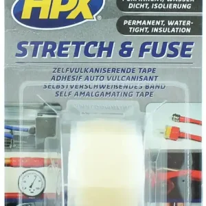 HPX Stretch & Fuse Isolatietape TRANSPARANT 25mm x 3 meter Koop Vandaag