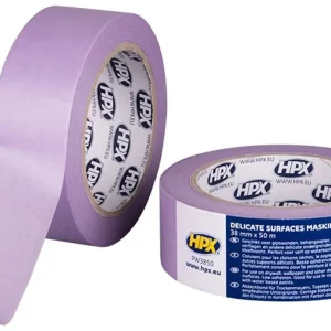 Merkproduct HPX 4800 Paars Afplaktape 38mm x 50 meter - Delicate Surfaces
