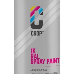 Beperkt Aanbod CROP RAL 9001 Zijdeglans Roomwit spuitbus 400ml