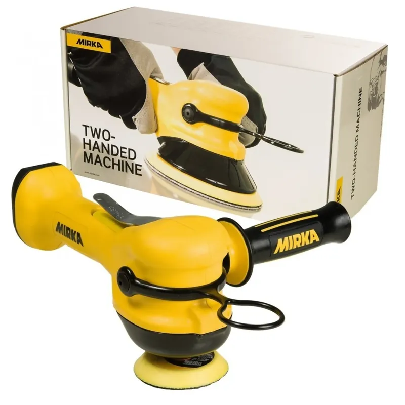 MIRKA ROP2-300NV 2-Handed Roterende Polijstmachine 77mm Gratis Retour