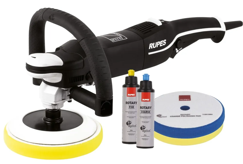 RUPES LH19E-STN BigFoot Roterende Polijstmachine 125mm - Standaard Kit Laatste Kans
