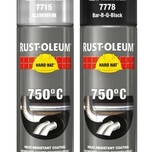 Rust-Oleum Hittebestendige Verf in spuitbus 750°C - 500ml Populair
