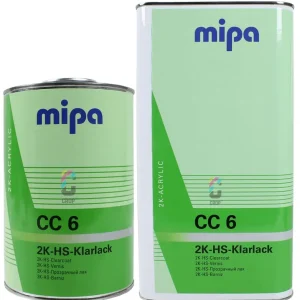 Exclusieve Aanbieding MIPA CC6 2K Low-VOC Blanke Lak in blik