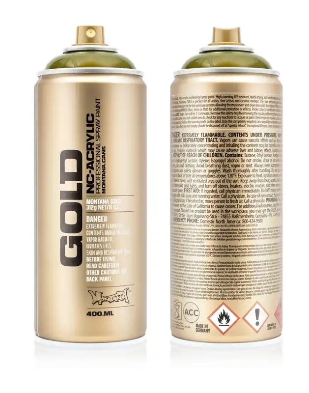 Koop Vandaag Montana GOLD Transparent Olive Green T6340 spuitbus 400ml