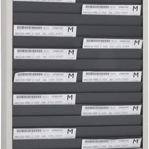 Werkplaats planbord met 2 rijen en 25 sleuven Nu Kopen