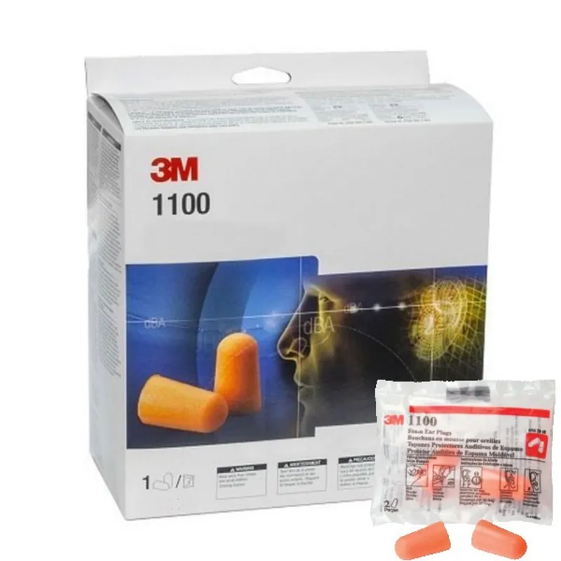 Tijdelijk Beschikbaar 3M 1100 Oordoppen - per doos (200 paar)