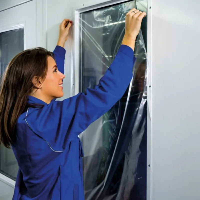 GLASCLEAN Cabine Beschermfolie 70cm x 30 meter Lage Kosten