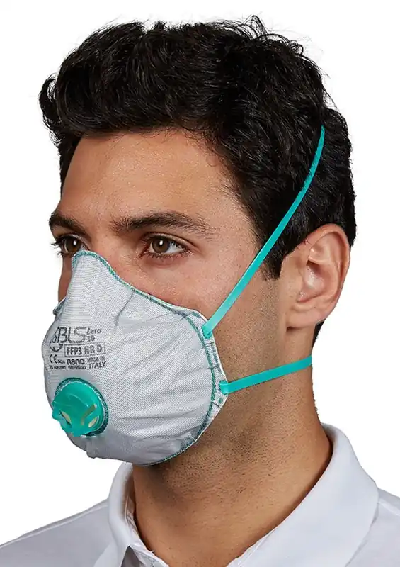Beperkt Aanbod BLS Zero Stofmasker FFP3 met uitademventiel - 10 stuks
