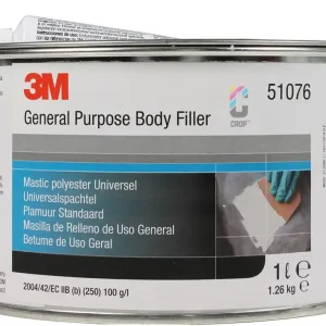 Seizoensaanbieding 3M 2K Universele Plamuur + Verharder