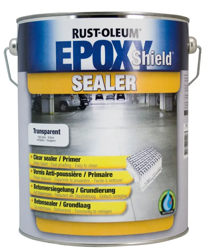 Betrouwbaar Rust-Oleum EPOXYSHIELD SEALER Betonsealer Transparant - 5 liter