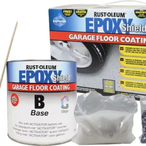 Laatste Kans Rust-Oleum EPOXYSHIELD Garage Vloercoating Set - Grijs