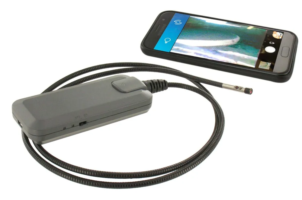 RODAC R-VID135 WiFi Videoscoop met 2 camera's en 4,9mm sonde Korting
