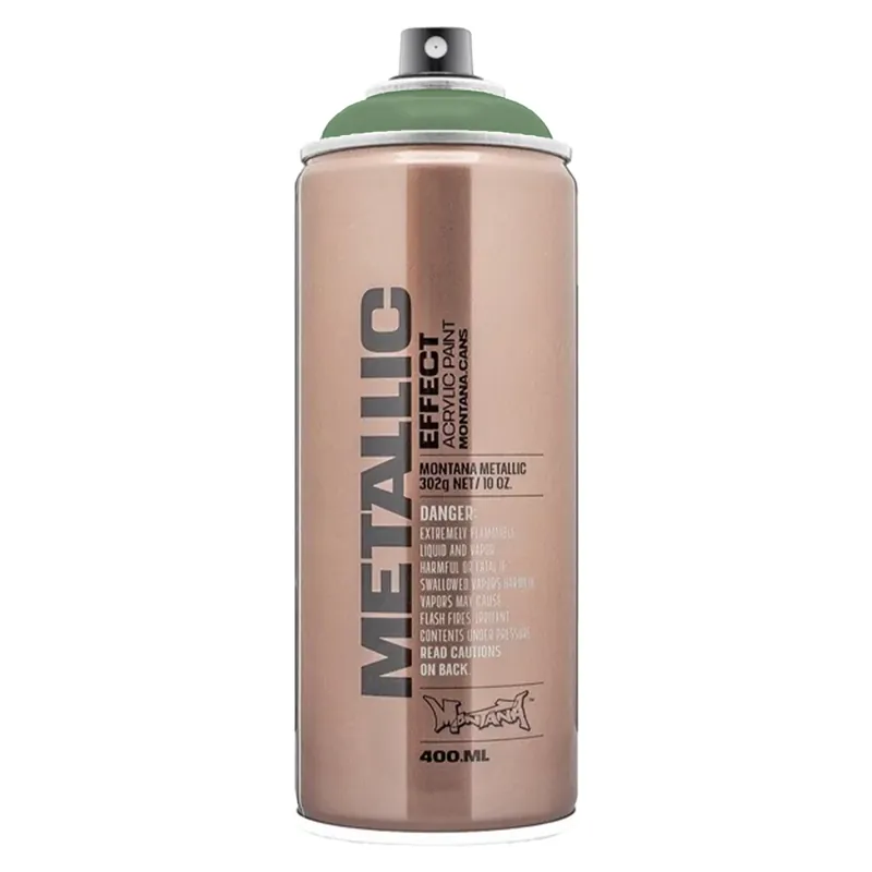 Montana Metallic GROEN verf spuitbus 400ml Direct Verzonden