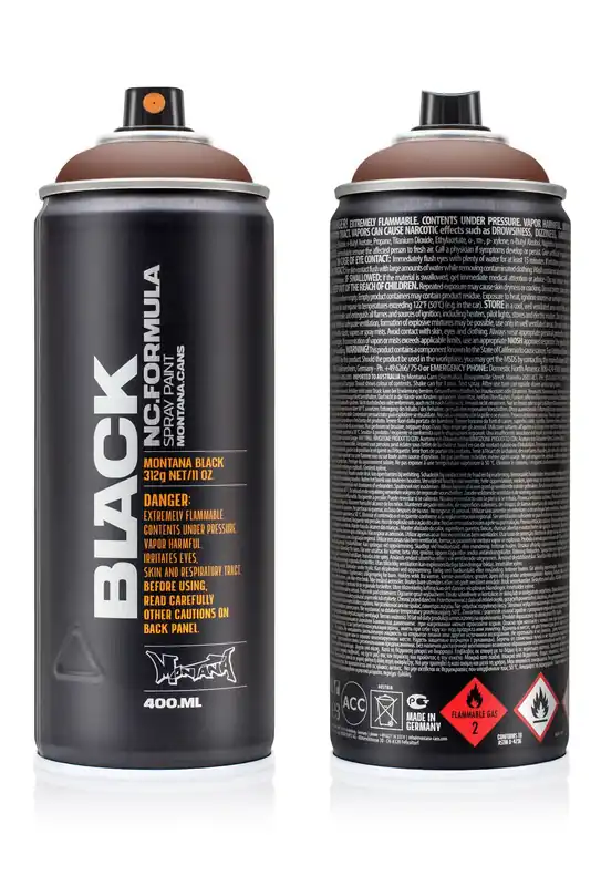 Lage Prijs Montana BLACK 1070 Pecan Nut spuitbus 400ml