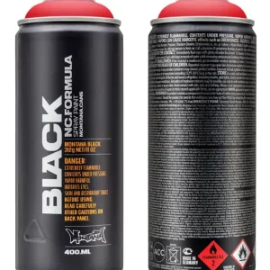 Veilige Betaling Montana BLACK 2093 Code Red spuitbus 400ml