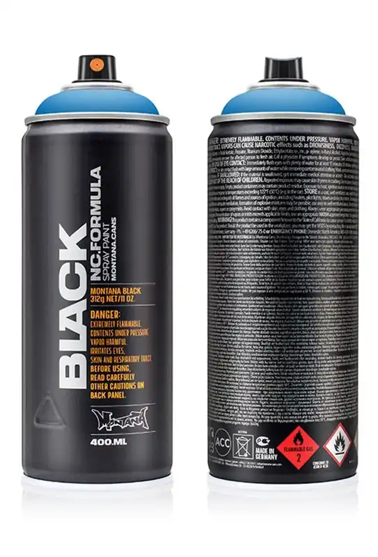 Montana BLACK 5070 Horizon spuitbus 400ml Gereduceerde Prijs