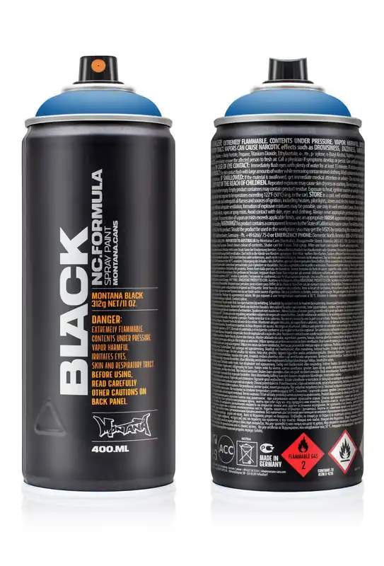 Must-Have Montana BLACK 5250 Kn.out Blue spuitbus 400ml