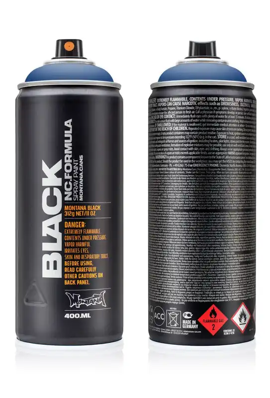 Veilige Betaling Montana BLACK 5270 Sorrento Blue spuitbus 400ml