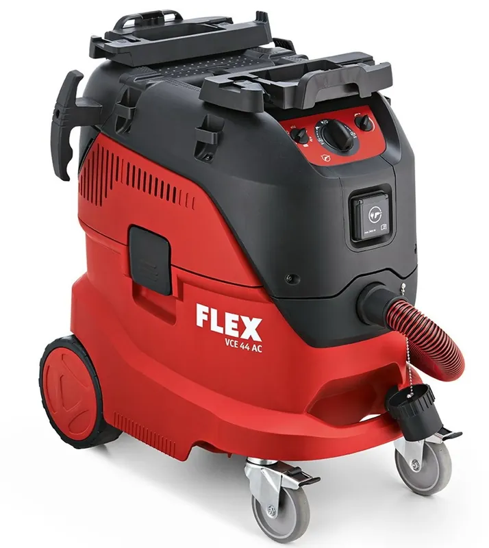 FLEX VCE 44 H AC Stofzuiger 1400 Watt + 42 liter ketel & automatische filterreiniging Klasse H Beperkte Voorraad